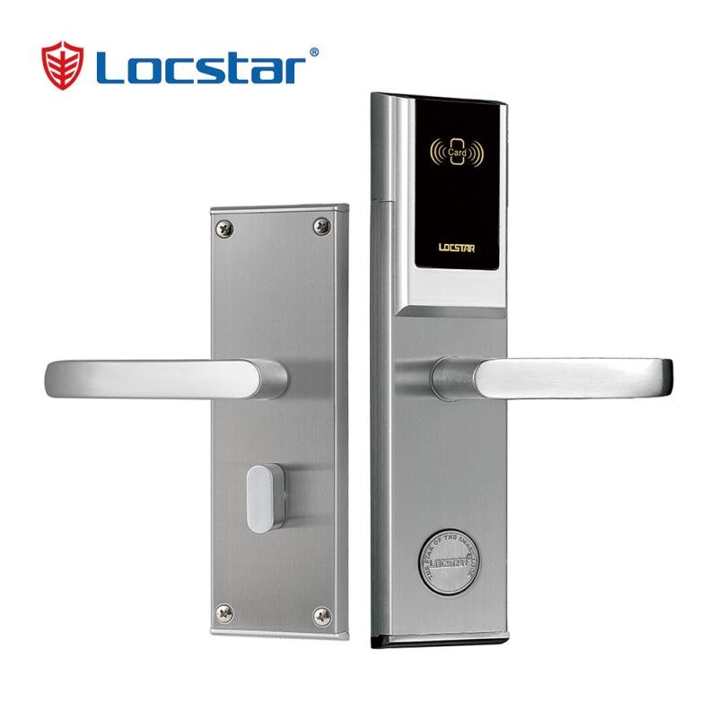 Khóa từ Locstar - inox bạc